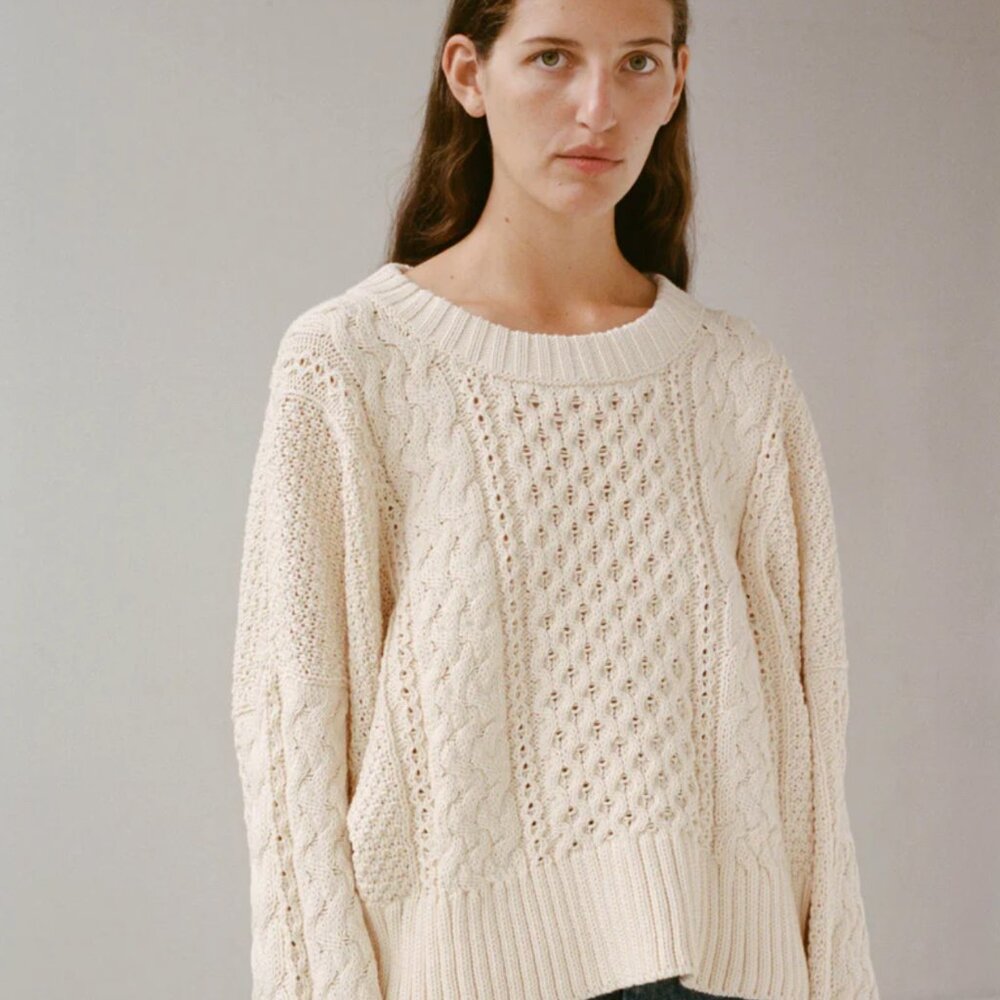 Shaina Mote Fisherman Sweater - XS/S